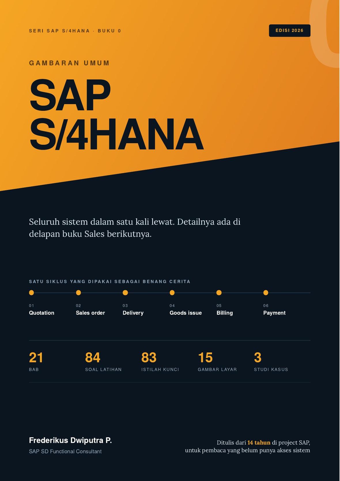 Sampul buku Gambaran Umum SAP S/4HANA